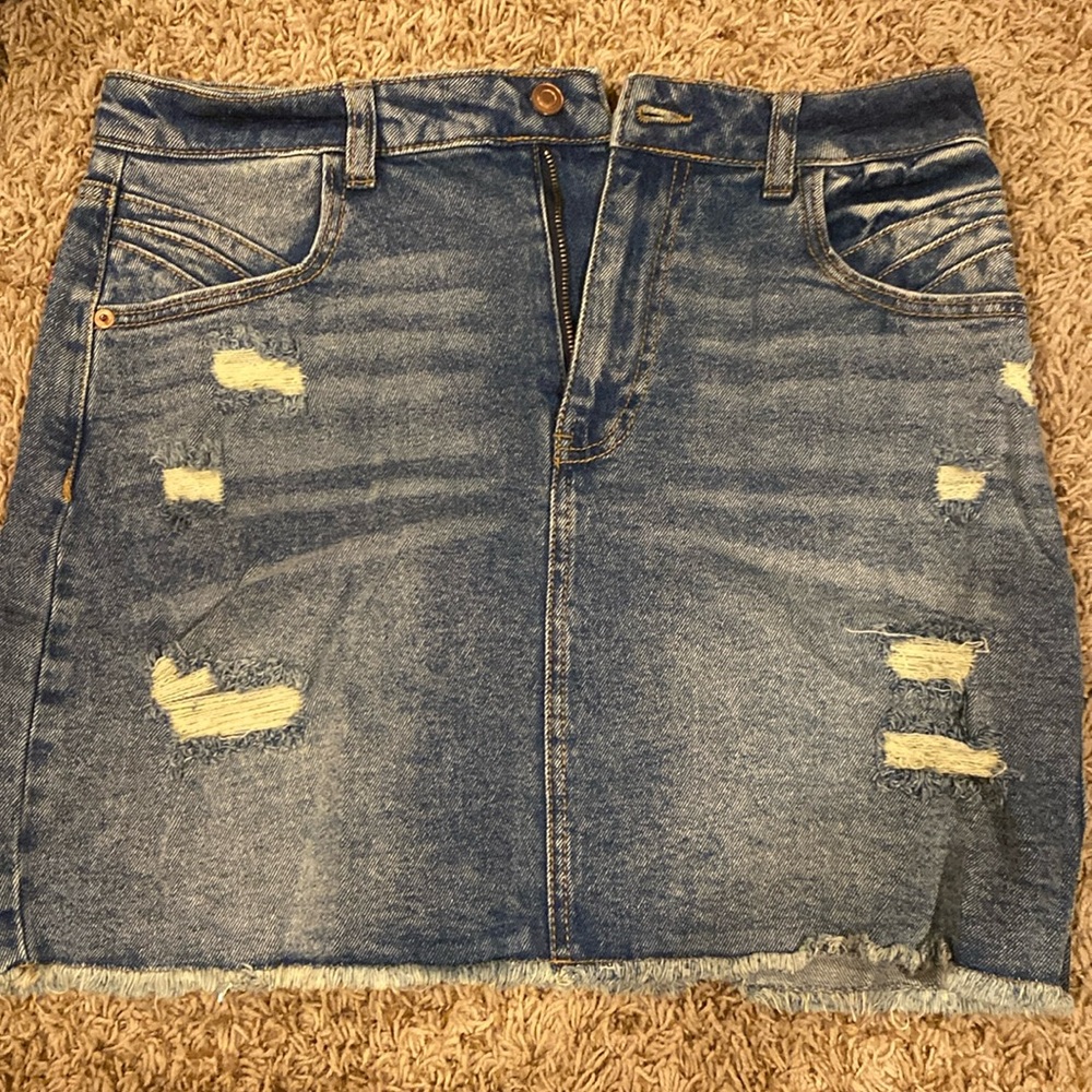 Jean skirt